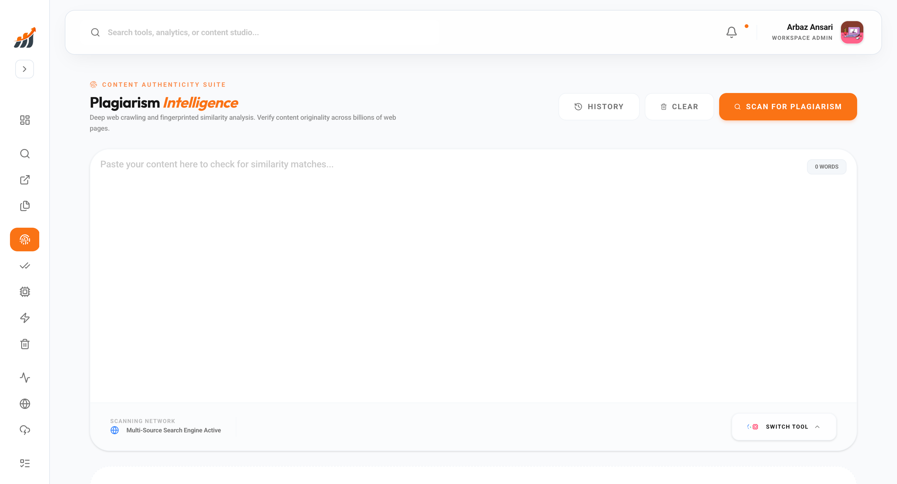 Plagiarism CRM Preview